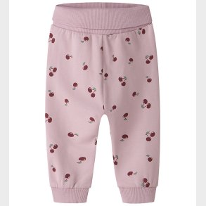 Name It Sweatpants - NbfVimone - Dawn Pink/Cherry