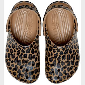 Crocs Sandaler - Classic Animal Clog T - Sepia/Leopard