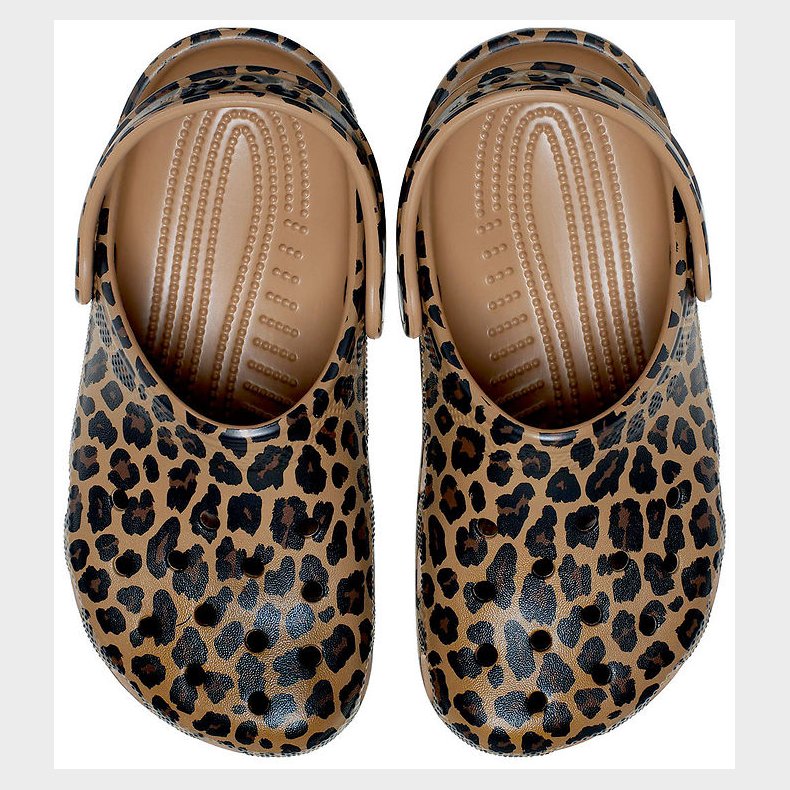 Crocs Sandaler - Classic Animal Clog K - Sepia/Leopard