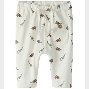 Lil' Atelier Bukser - NbmGayo - Coconut Milk/Dino