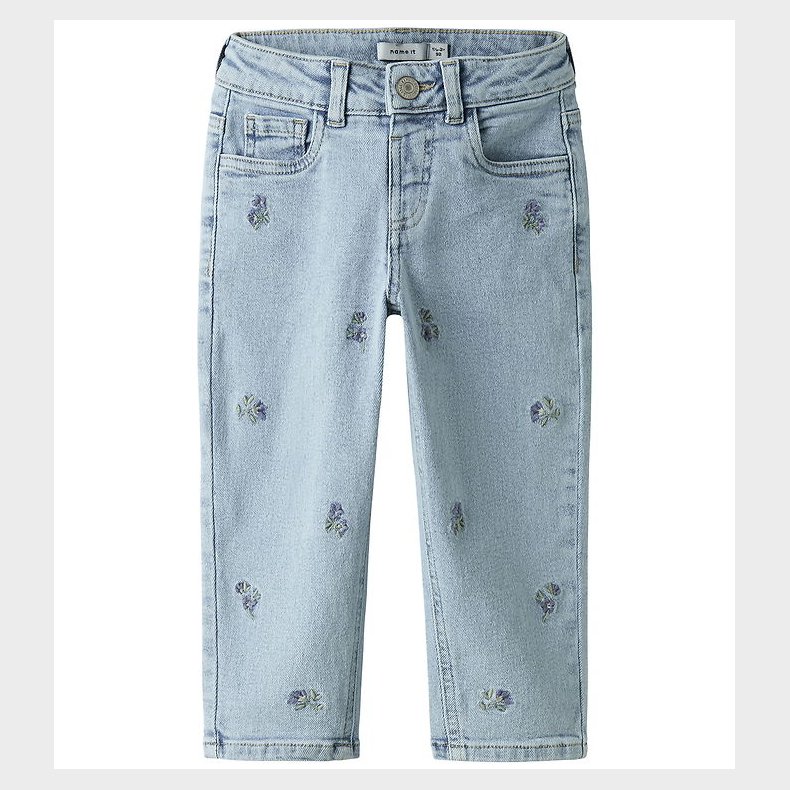 Name it Jeans - NmfBella - Light Blue Denim/Flower