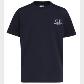 C.P. Company T-Shirt - Total Eclipse Blue m. Print