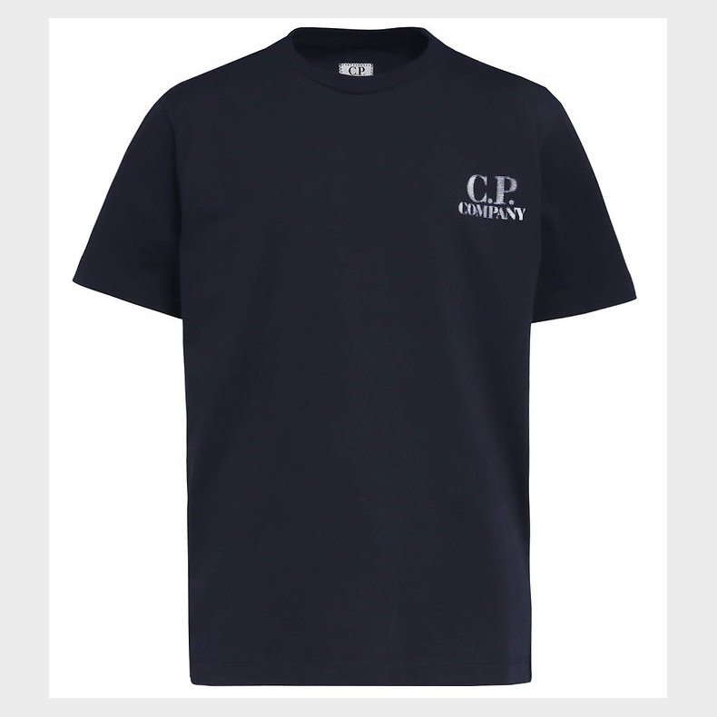 C.P. Company T-Shirt - Total Eclipse Blue m. Print