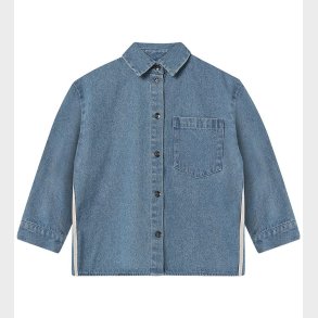 Fliink Skjorte - Donny - Medium Denim Blue