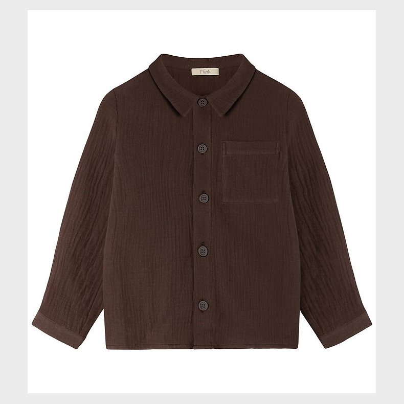 Fliink Skjorte - Elmo - Coffee Bean