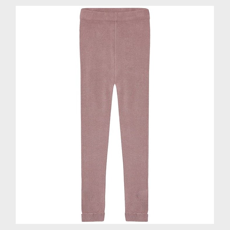 Fliink Leggings - Favo - Rib - Woodrose