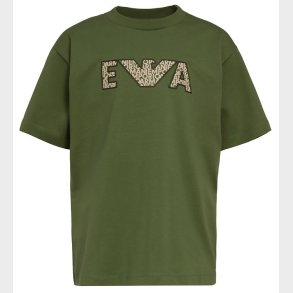 Emporio Armani T-shirt - Vineyard Green m. Logo