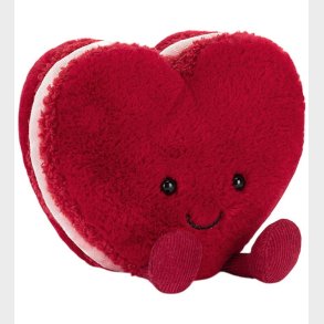 Jellycat Bamse - 13x12 cm - Amuseables Arlette Heart Macaron