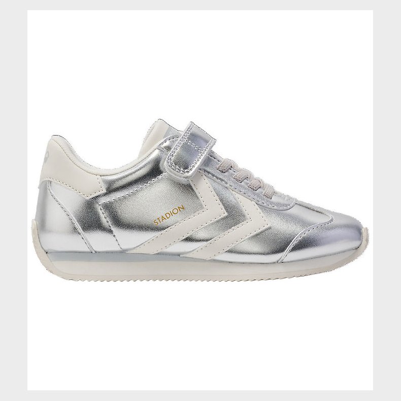 Hummel Sko - Stadion Metallic JR - Silver