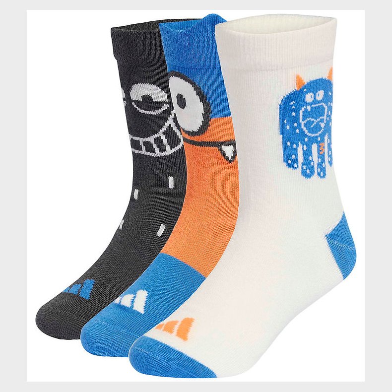 adidas Performance Str�mper - 3-pak - Ray Blue/Grey Six/Off Whit