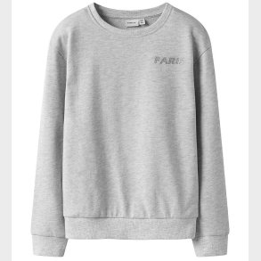 Name It Sweatshirt - NkfTilde - Light Grey Melange
