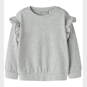 Name It Sweatshirt - NmfTilde - Light Grey Melange