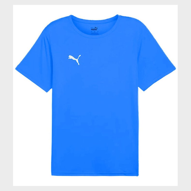 Puma T-shirt - TeamRISE Matchday - Ignite Blue m. Hvid