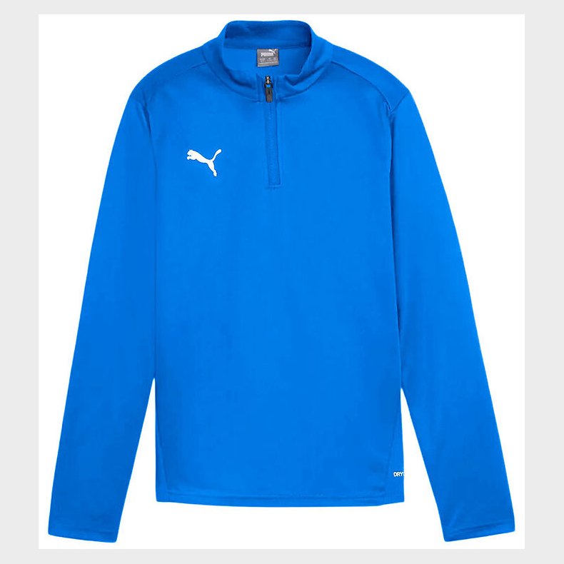 Puma Tr�ningsbluse m. Lynl�s - TeamGOAL - Electric Blue Lemonade