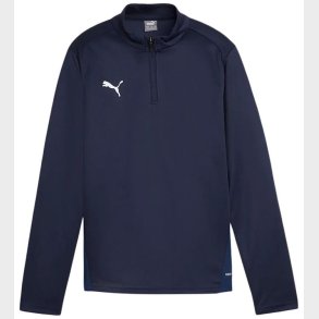Puma Tr�ningsbluse m. Lynl�s - TeamGOAL - Navy/Hvid/Persian Blue