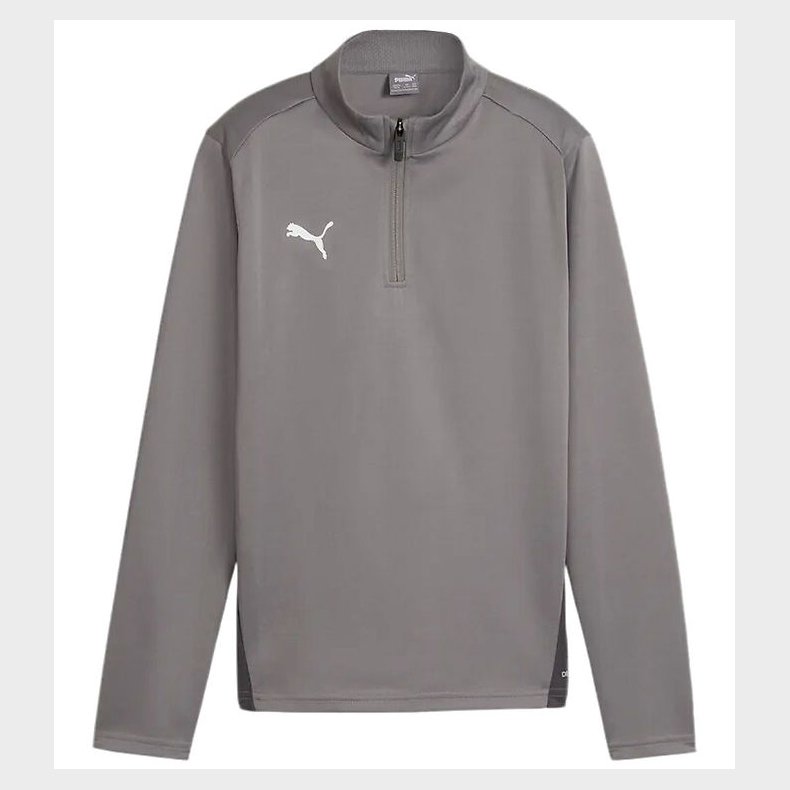 Puma Tr�ningsbluse m. Lynl�s - TeamGOAL - Cast Iron/Shadow Gray