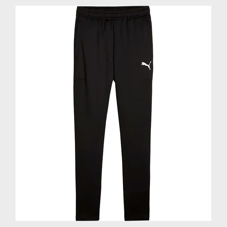 Puma Tr�ningsbukser - TeamGOAL Slim - Sort m. Hvid