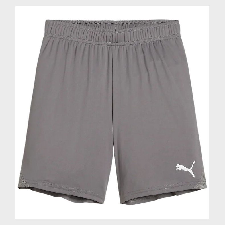 Puma Sportsshorts - TeamGOAL - Cast Iron m. Hvid
