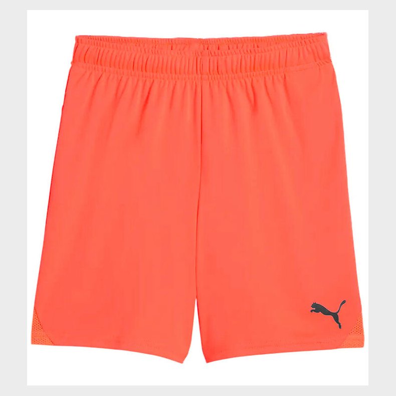 Puma Sportsshorts - TeamGOAL - Neon Sun m. Sort