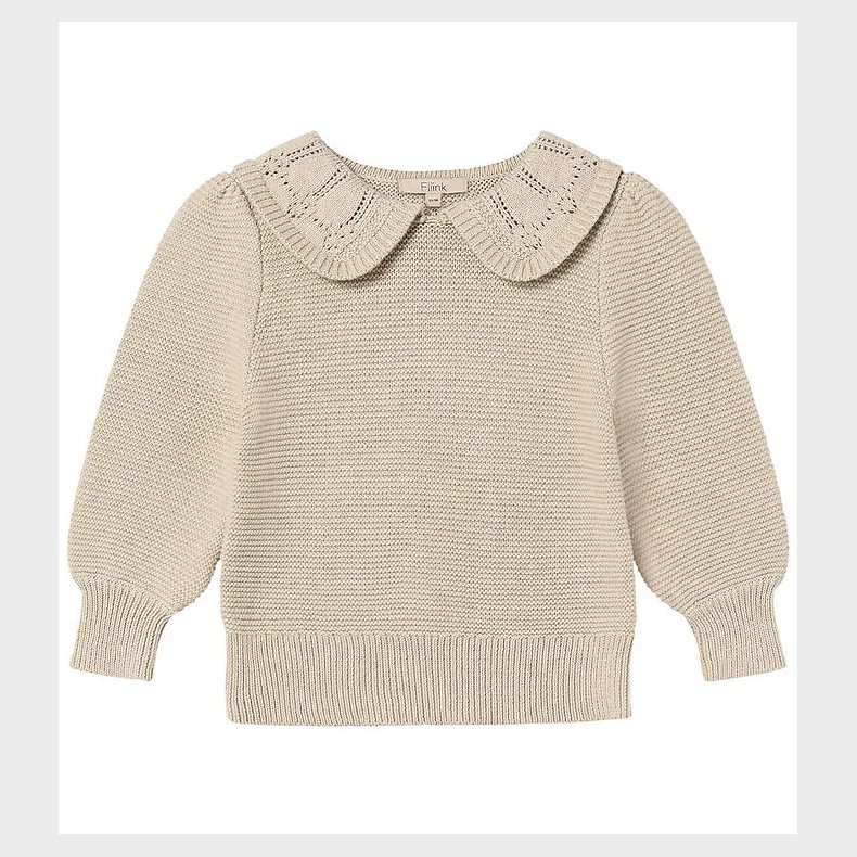 Fliink Bluse - Strik - Julie - Sandshell