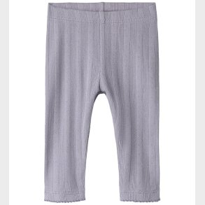 Name It Leggings - NbfTurbine - Lavender Gray