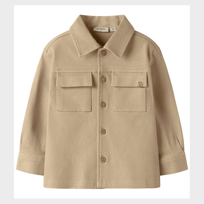 Lil Atelier Skjorte - Twill - NmmTaru - Irish Cream