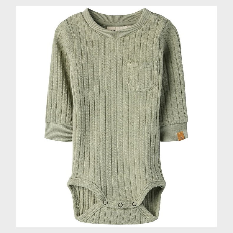 Lil Atelier Body l/� - Rib - NbmTao - Seagrass