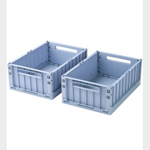 Liewood Foldekasser - 36x25x13,5 - Medium - 2-pak - Dusty Lavend