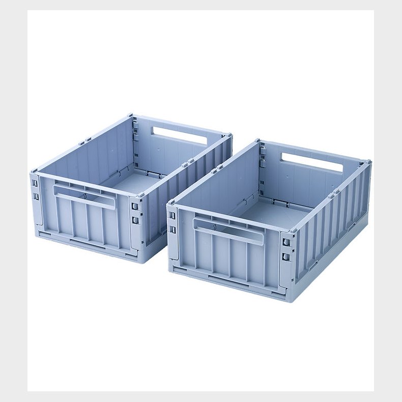Liewood Foldekasser - 36x25x13,5 - Medium - 2-pak - Dusty Lavend