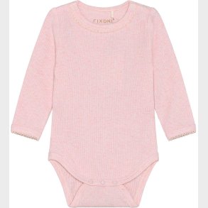 Fixoni Body l/� - Rib - Bleached Mauve Melange