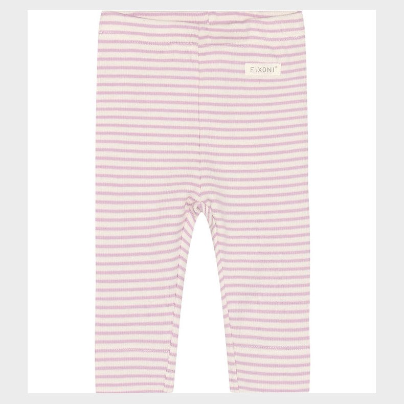 Fixoni Leggings - Rib - Bleached Mauve