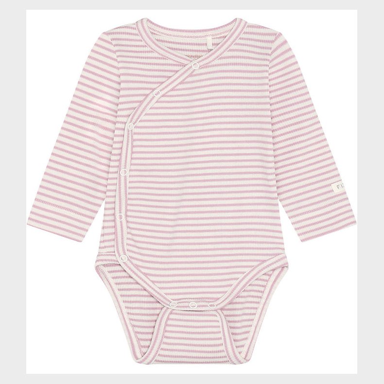 Fixoni Sl�-om Body l/� - Rib - Bleached Mauve