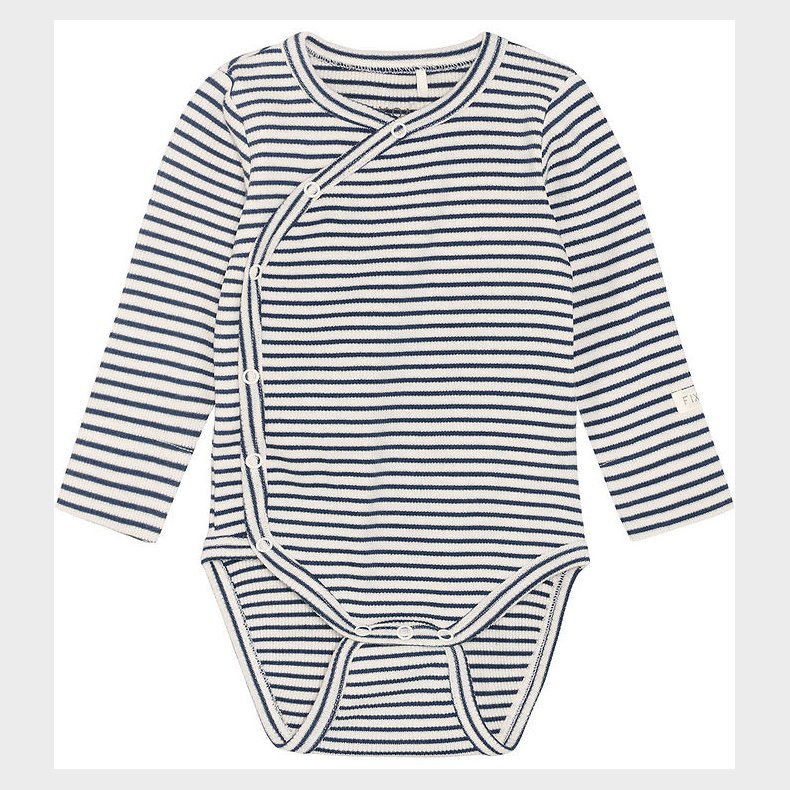 Fixoni Sl�-om Body l/� - Rib - Vintage Indigo