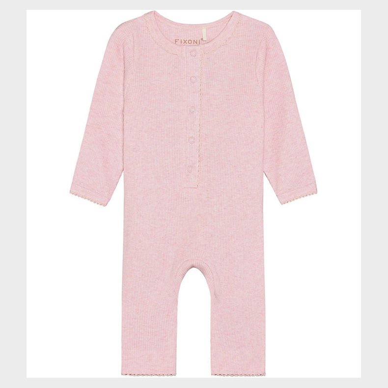Fixoni Heldragt - Rib - Bleached Mauve Melange