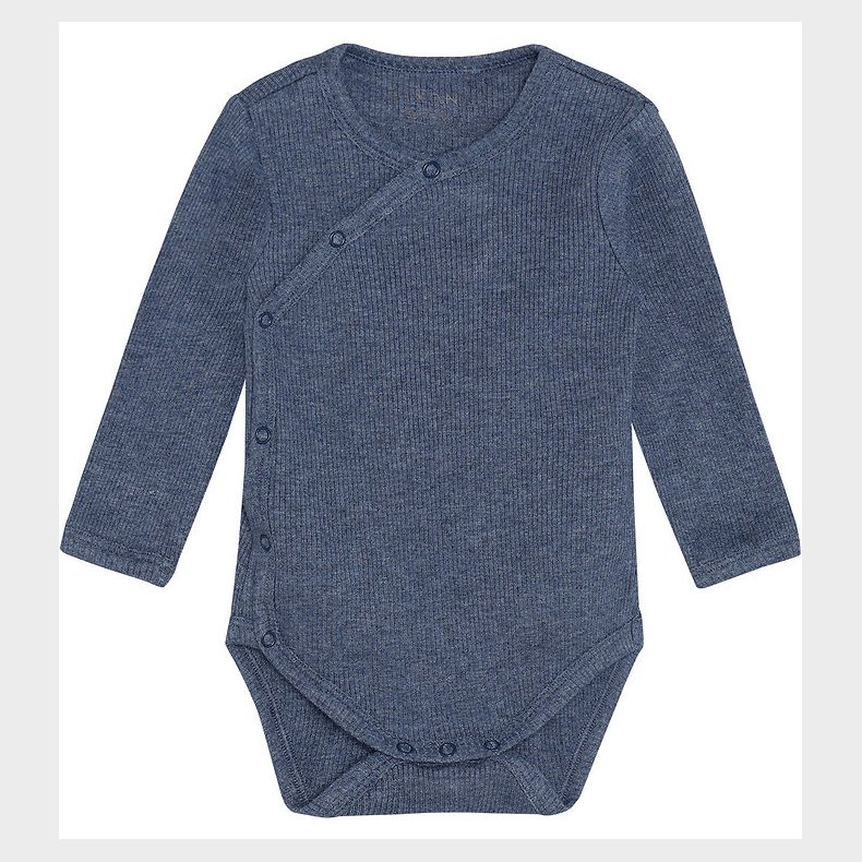 Fixoni Sl�-om Body l/� - Rib - Vintage Indigo Melange