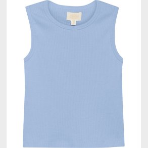 Creamie Top - Rib - Blue Lustre