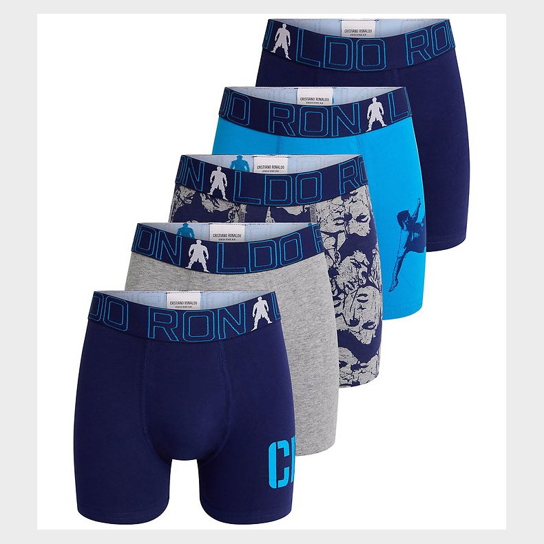 Ronaldo Boxershorts - 5-pak - Multifarvet m. Print
