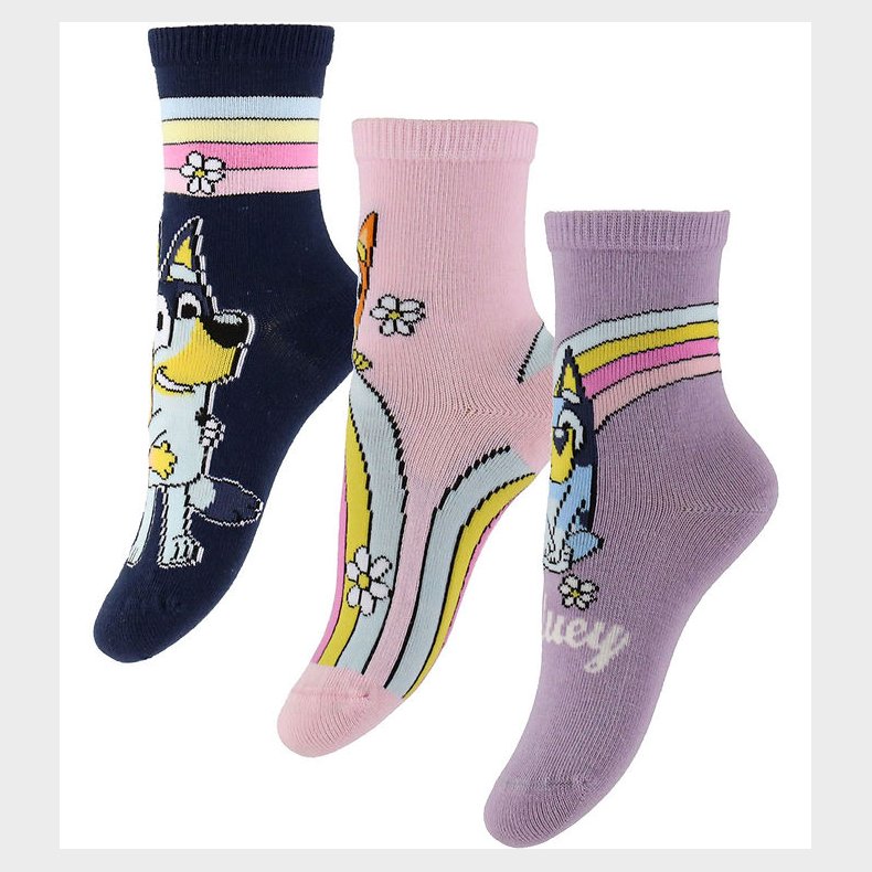 Name It Str�mper - NmfJensia - 3-pak - Bluey - Pirouette/3P Piro