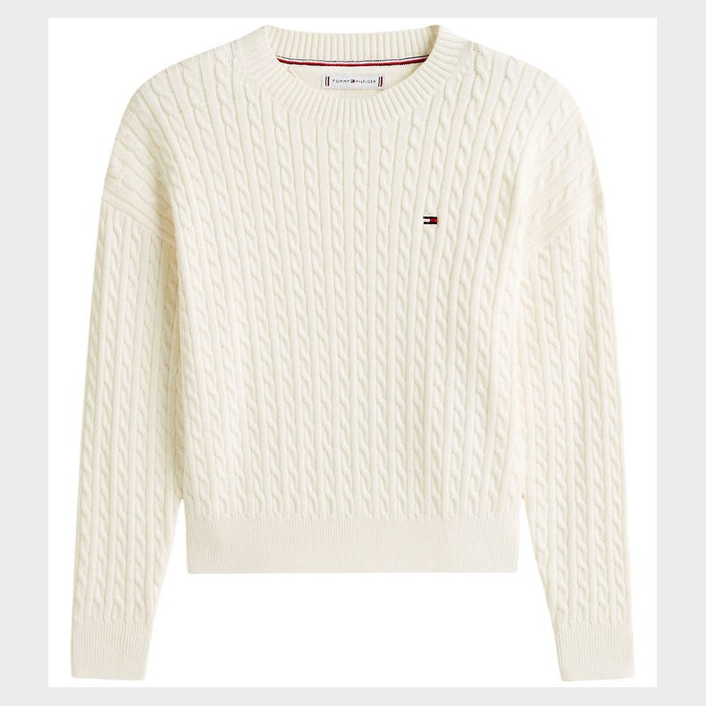 Tommy Hilfiger Bluse - Strik - Ivory Silk