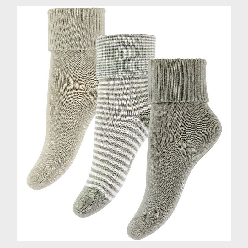 Hust and Claire Str�mper - Bambus - 3-pak - HCFocus - Forest Fog