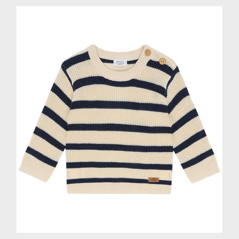 Hust and Claire Bluse - Strik - Bambus - HCPos - Blues