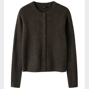 LMTD Cardigan - Strik - NlfKleave - Chocolate Brown