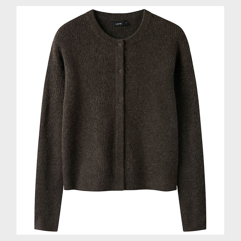 LMTD Cardigan - Strik - NlfKleave - Chocolate Brown
