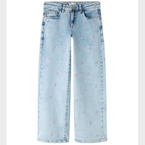 Name It Jeans - Noos - NkfRose - Lgt. Blue Bleached Denim/ Heart
