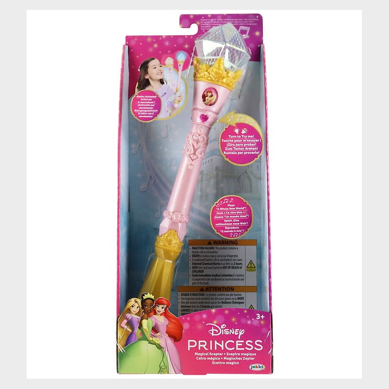 Disney Princess Leget�j - 37 cm - Magical Scepter m. Lyd/Lys