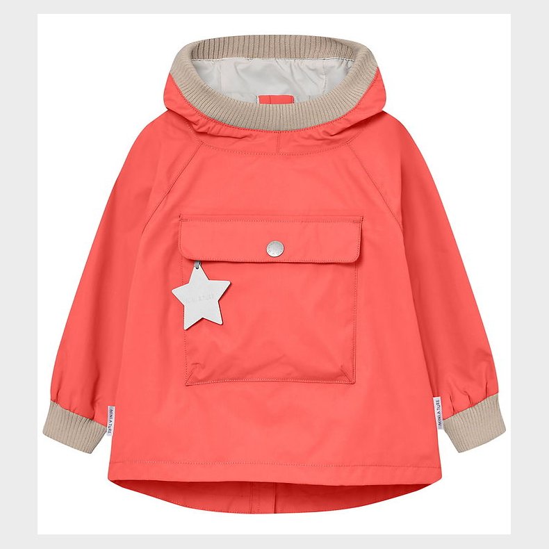 Mini A Ture Sommerjakke - MatBaby Vito Anorak - Paprika Red
