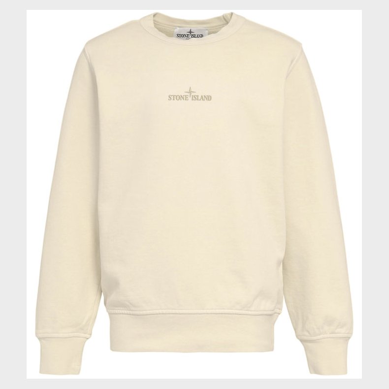 Stone Island Sweatshirt - Plaster m. Print