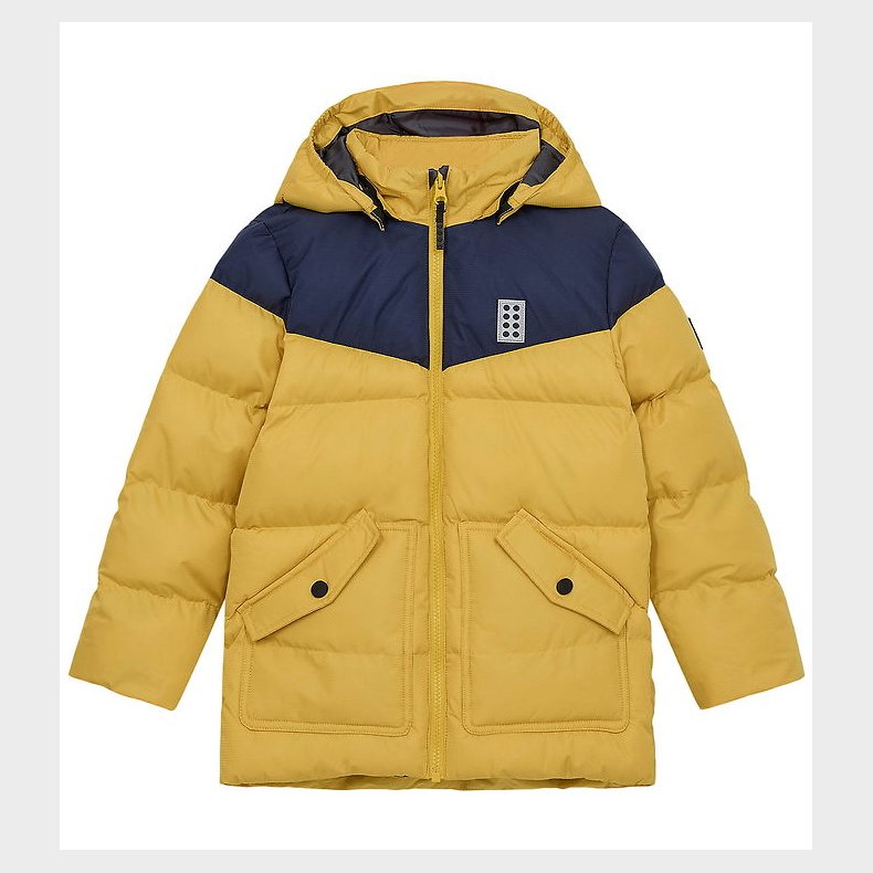 LEGO® Wear Dynejakke - LWJebel 733 - Gul/Bl�