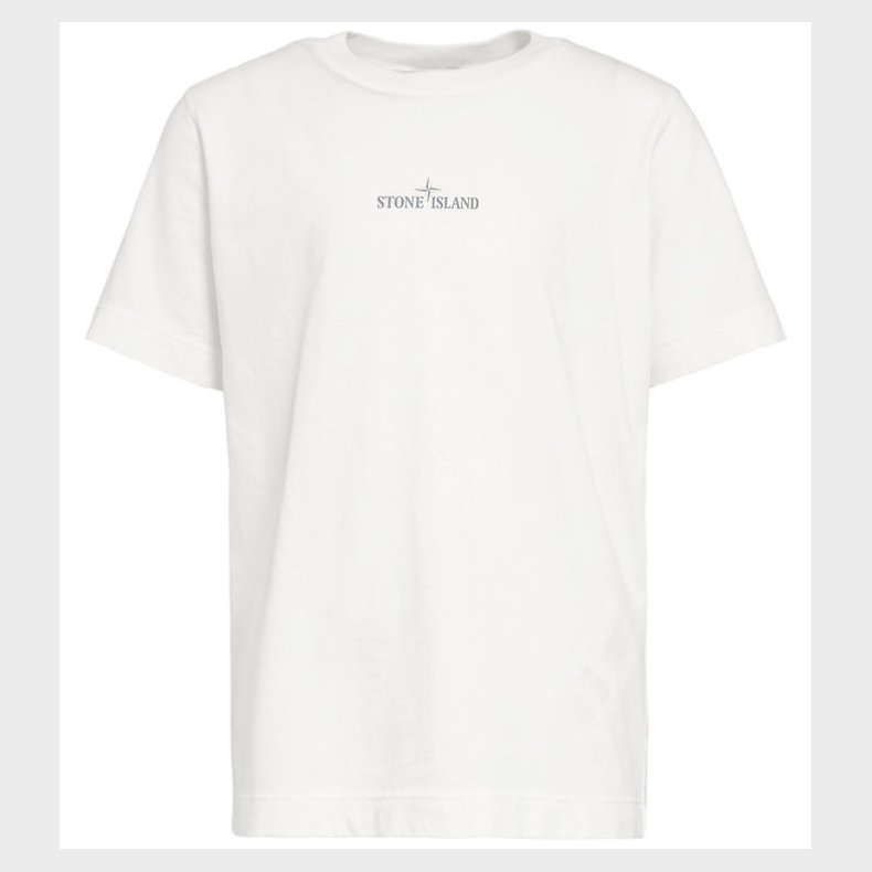 Stone Island T-shirt - Hvid m. Print