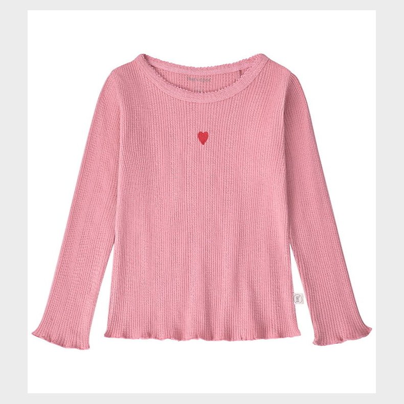 That's Mine Bluse - Noos - Rib - Sigga - Rose Blush